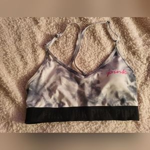 Pink Victoria secret sports bra